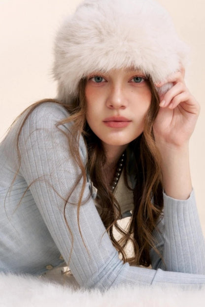 Romantic Wool Blend Cardigan