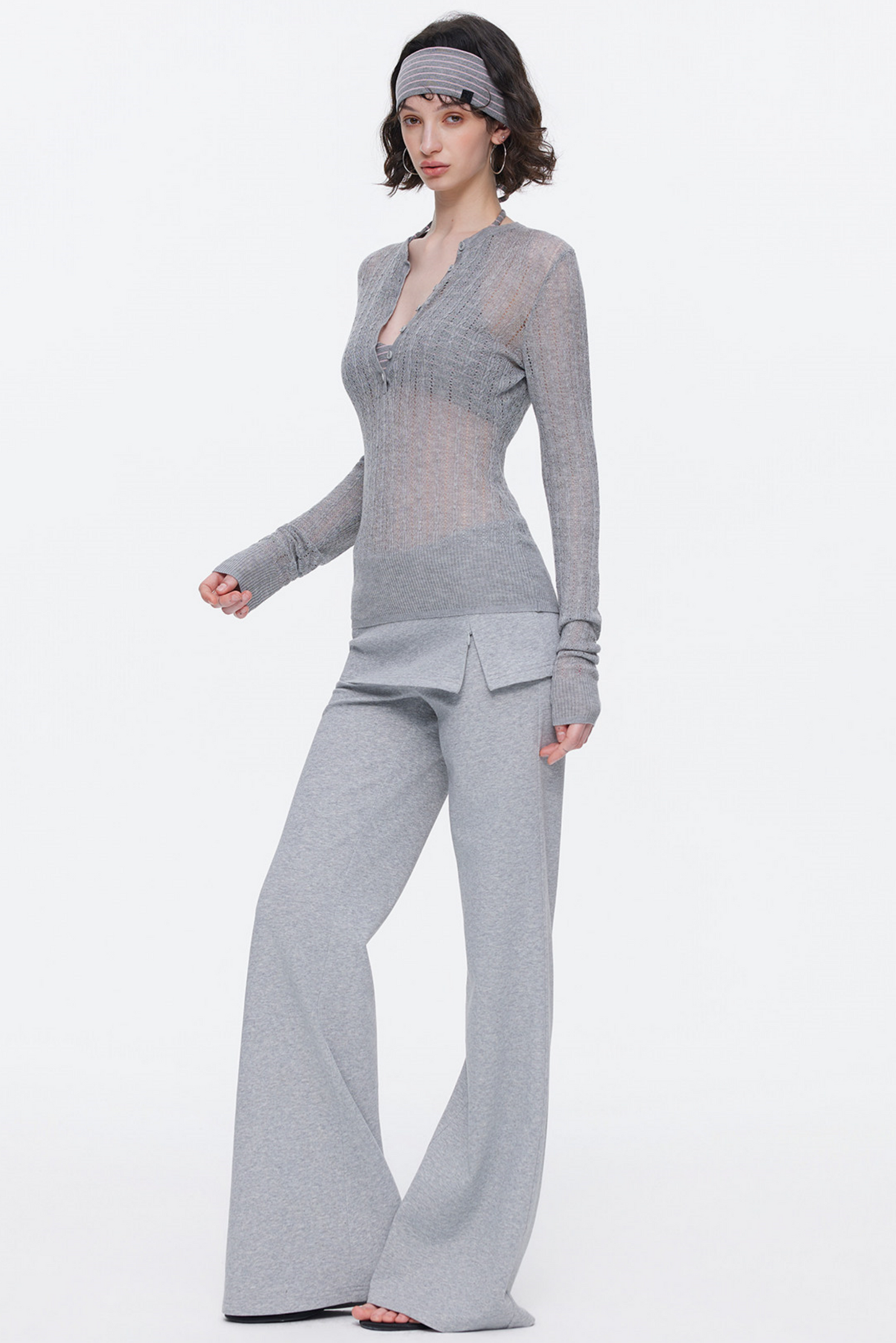 Hautfreundliche Strickrock-Hosen