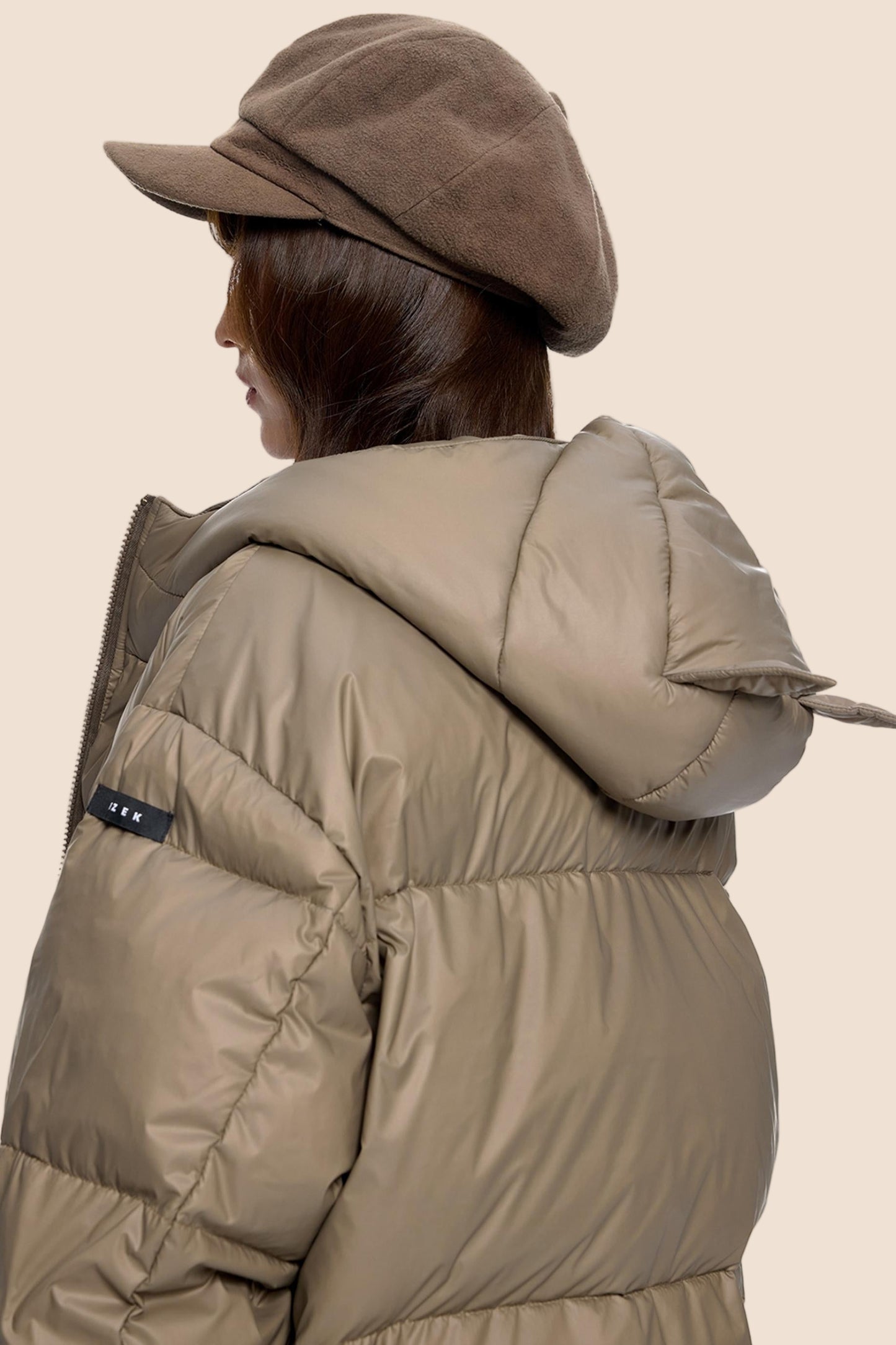 Winter White Short Down Jacket