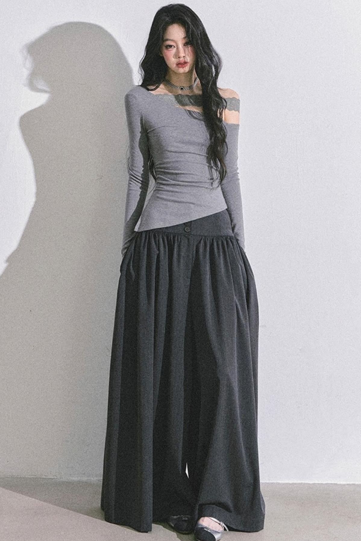 Barbaric Lace Off-the-Shoulder Top