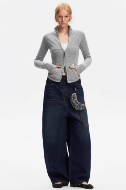 Minimalist Fleece Cycling Top