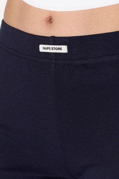 Slim Fit Stretch Sports Leggings Shorts