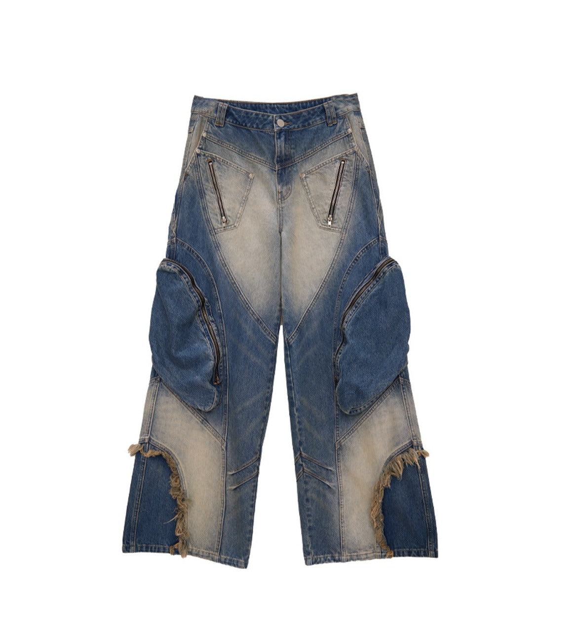 Cargo jeans pants