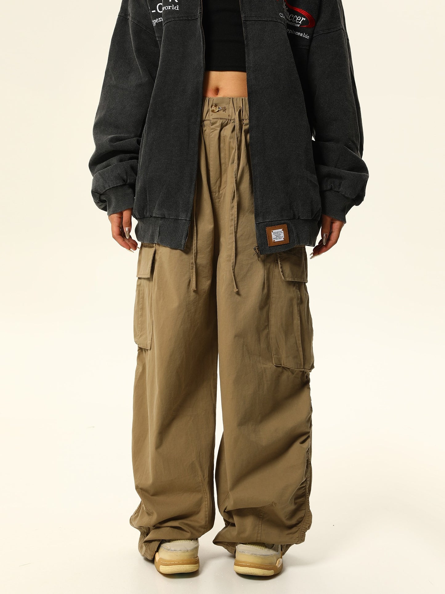 Maillard retro casual long pants