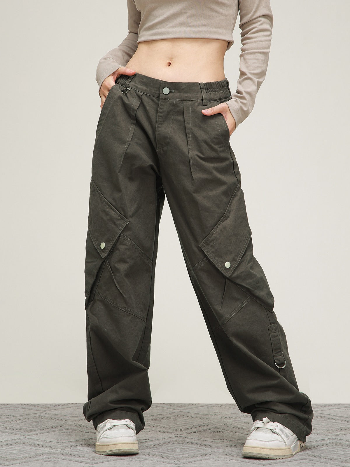 American straight casual pants