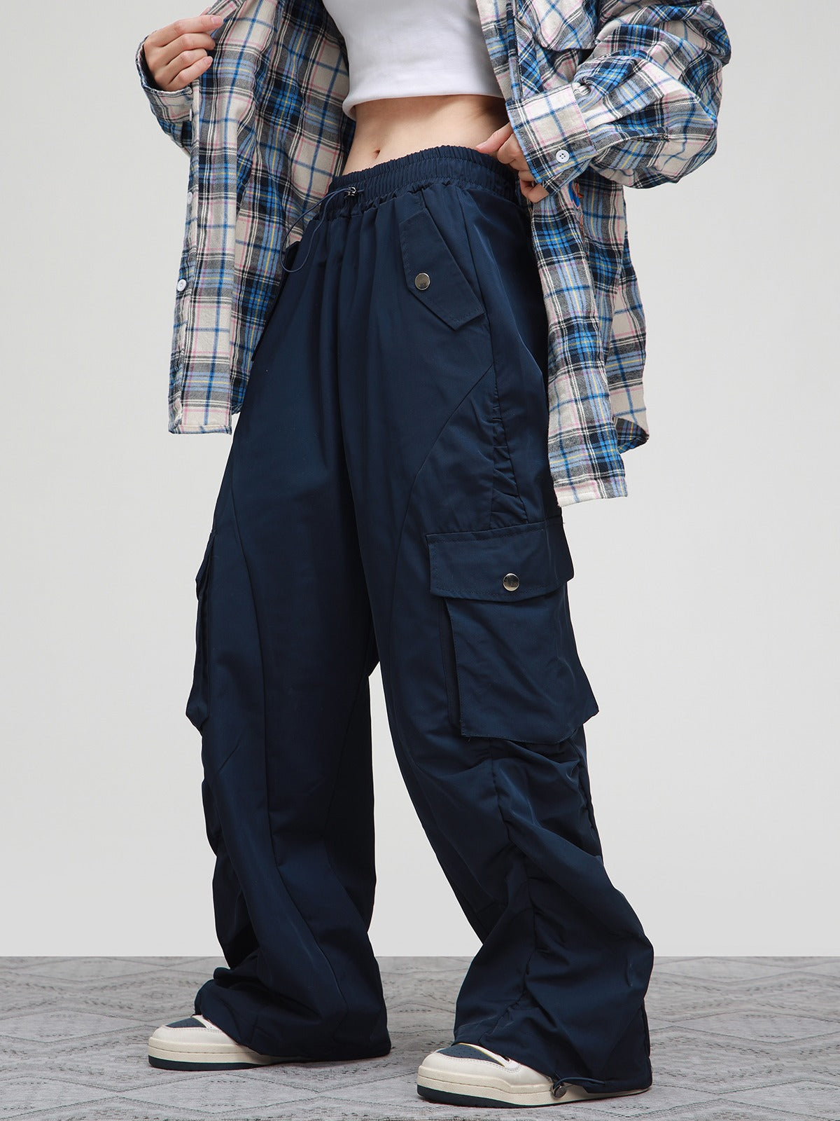 American Retro Straight Loose Pants