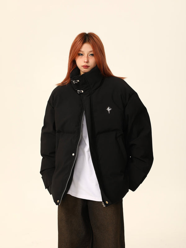 American stand-up collar bread cotton jacket