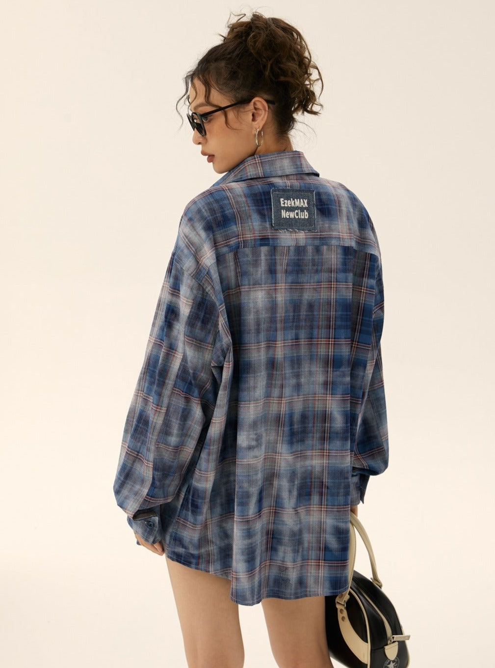 Loose vintage shirt jacket