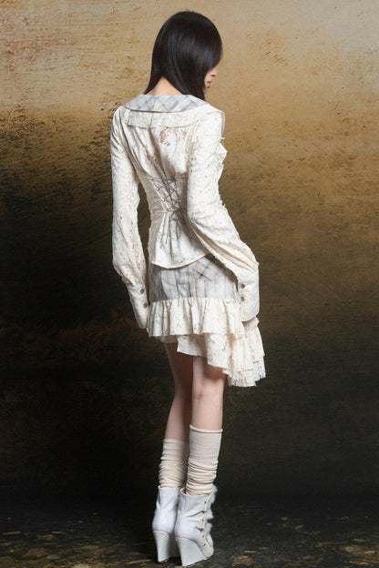 Cutout Punk Vintage Shirt