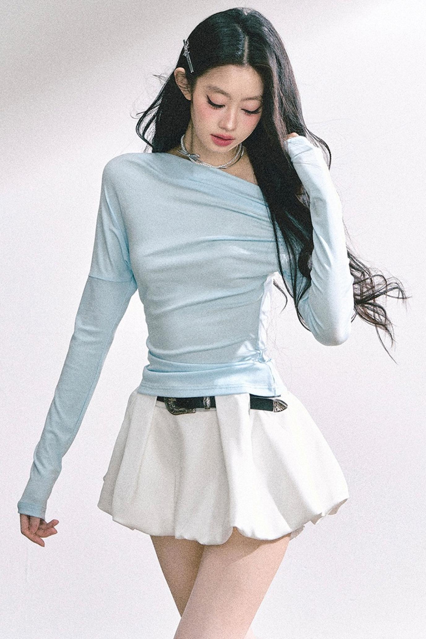 Korean Minimalist Top