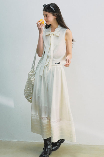 Elegant White Lace Set