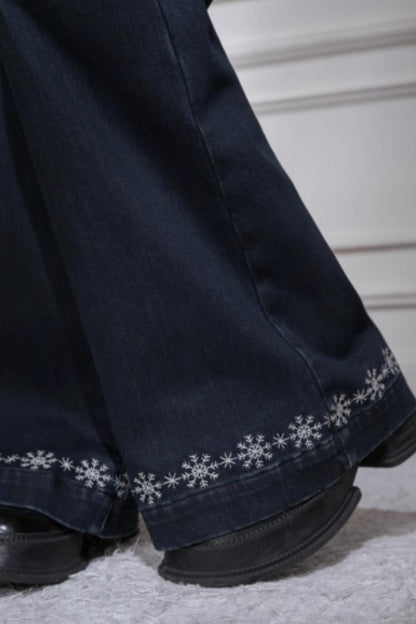 Midnight Blue Stretch Pants