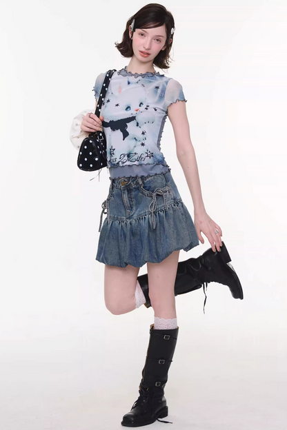 Rabbit Dream Mesh Top