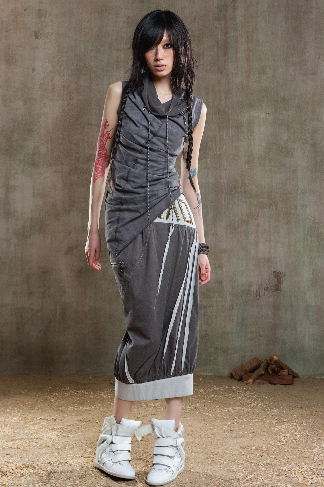 Punk Pleated Vest