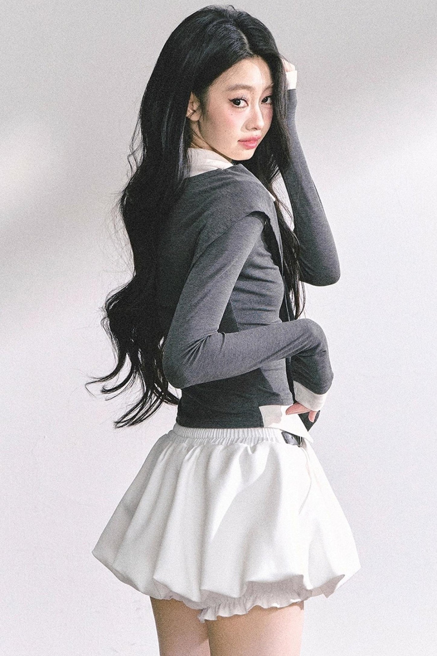 Autumn Waist Slimming Long-Sleeved Tops