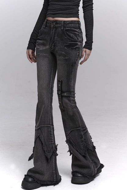 Cool Girl Black Bootcut Jeans