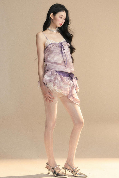 Slim Fit French Short Dress