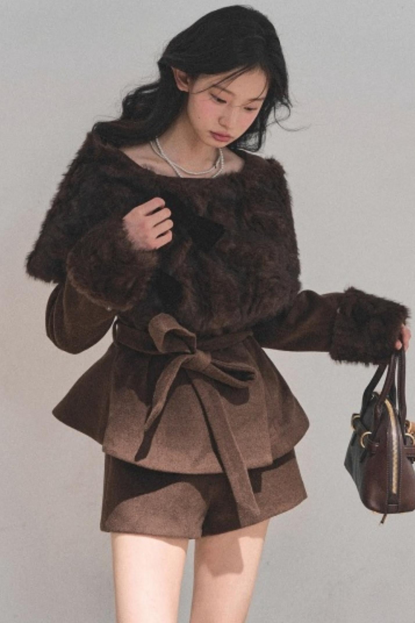 French Light Luxury Winter Coat Set-Up