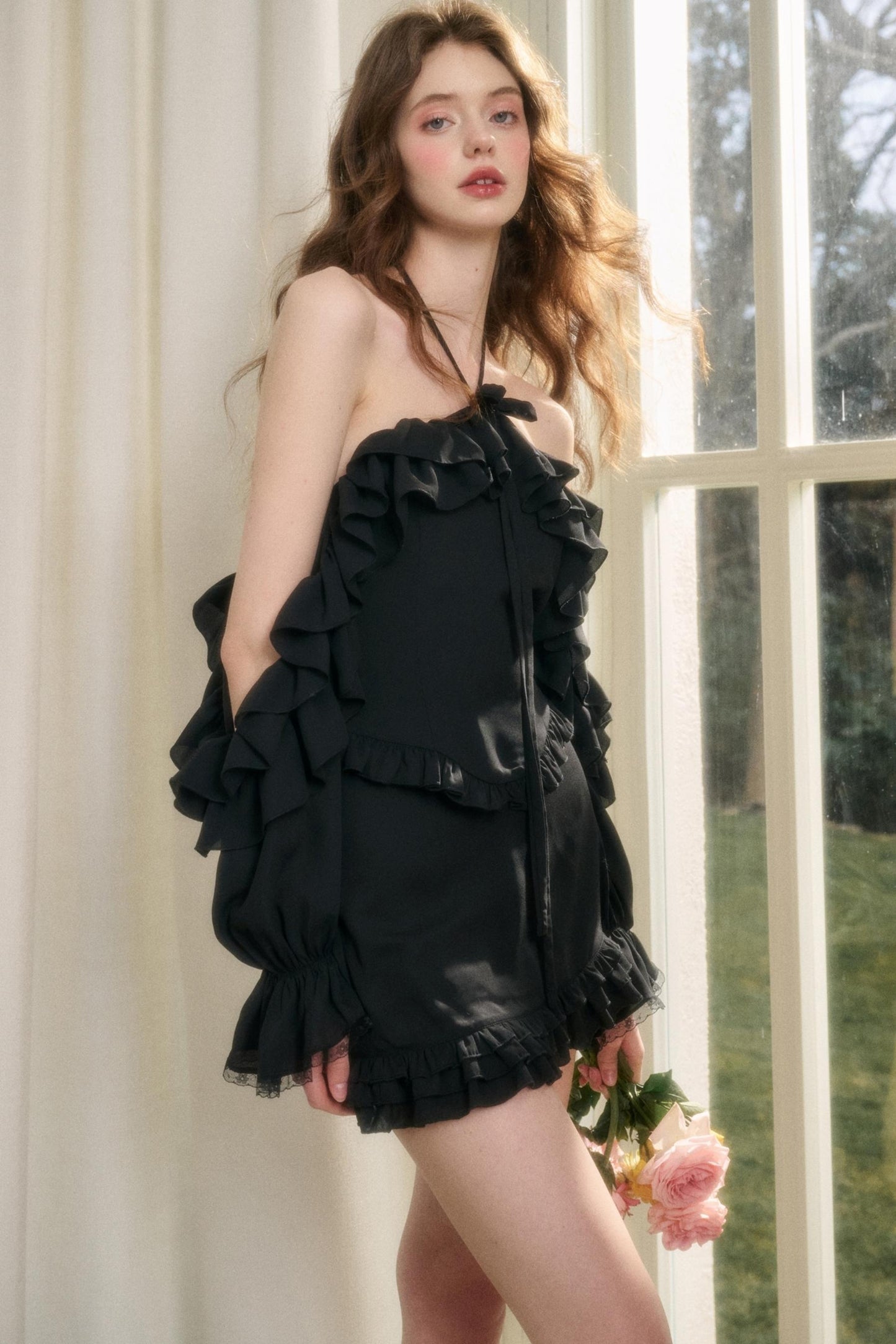 Galaxy Vanilla Bow Tie Necklace Set-Up