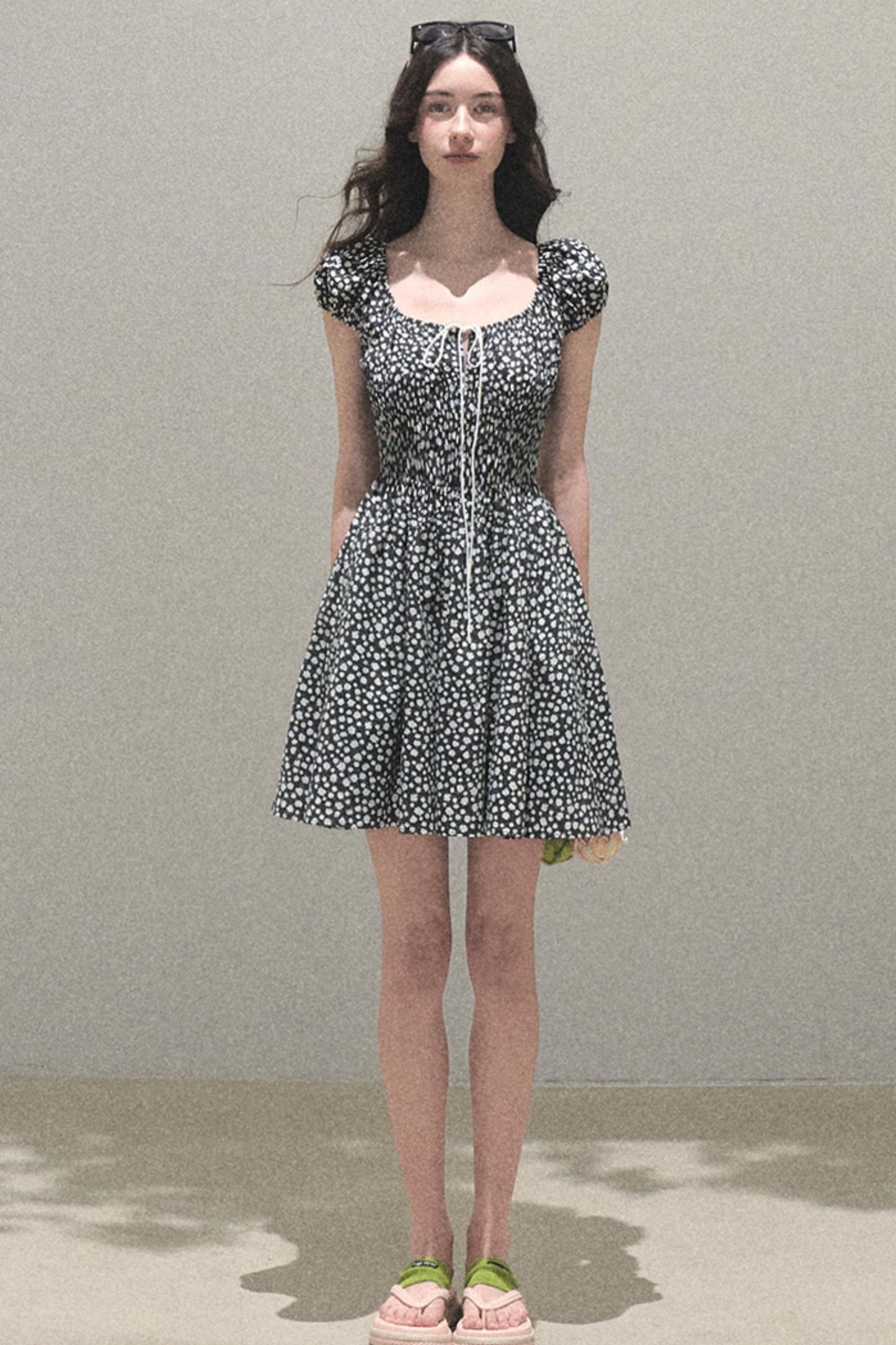 Blissful Tomato Leaf Dress