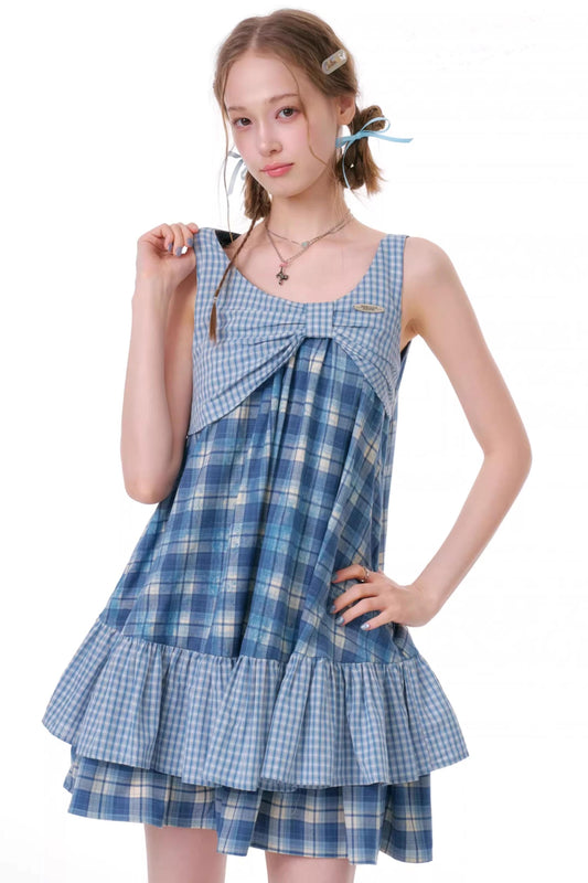 Sweet Dreams Plaid Dress