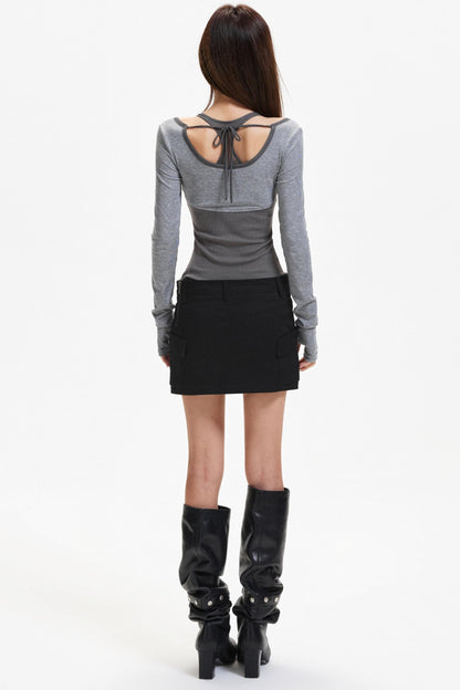 Patchwork Lyocell Camisole