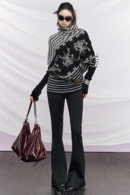 Josephine Ribbon Batwing Sweater