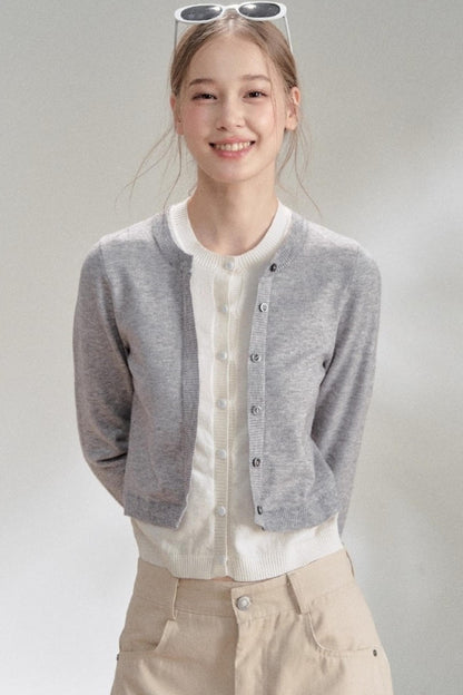 Yellow Knitted Cardigan