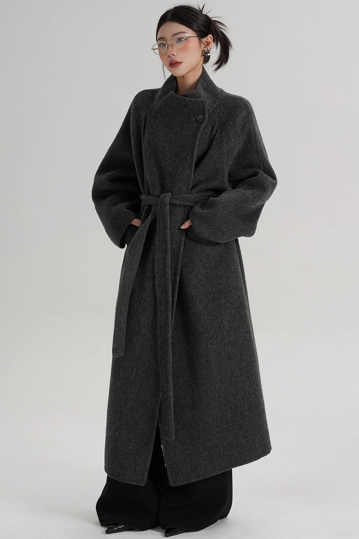 Elegant Wool Reversible Jacket