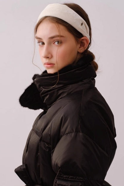 Embroidered Winter Headband