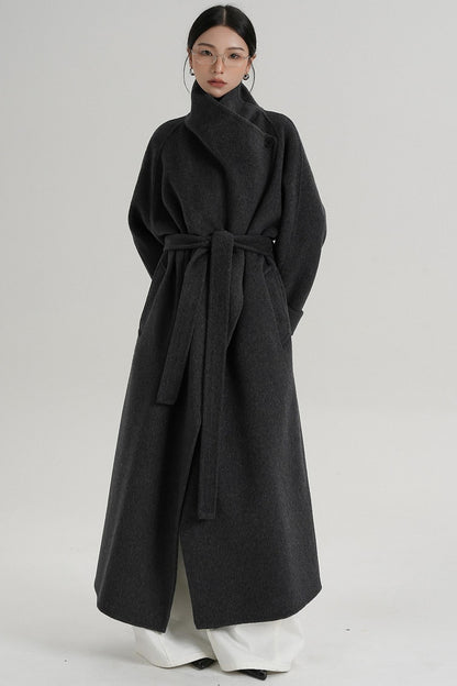 Luxurious Reversible Wool Coat