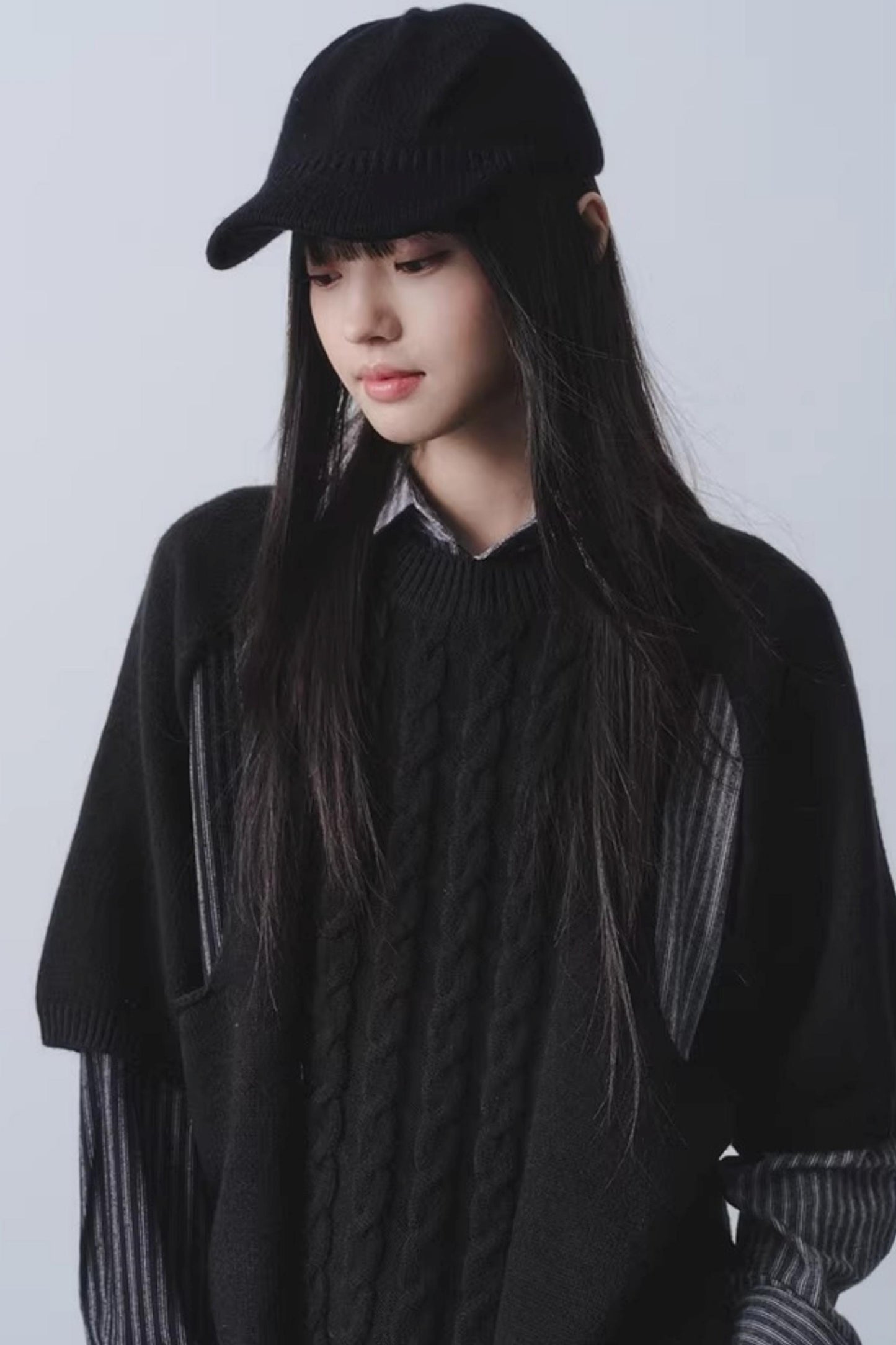 Silver Wings Two-Piece Sweater Set