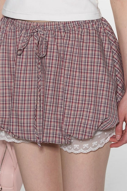 Sweet Tie Balloon Skirt