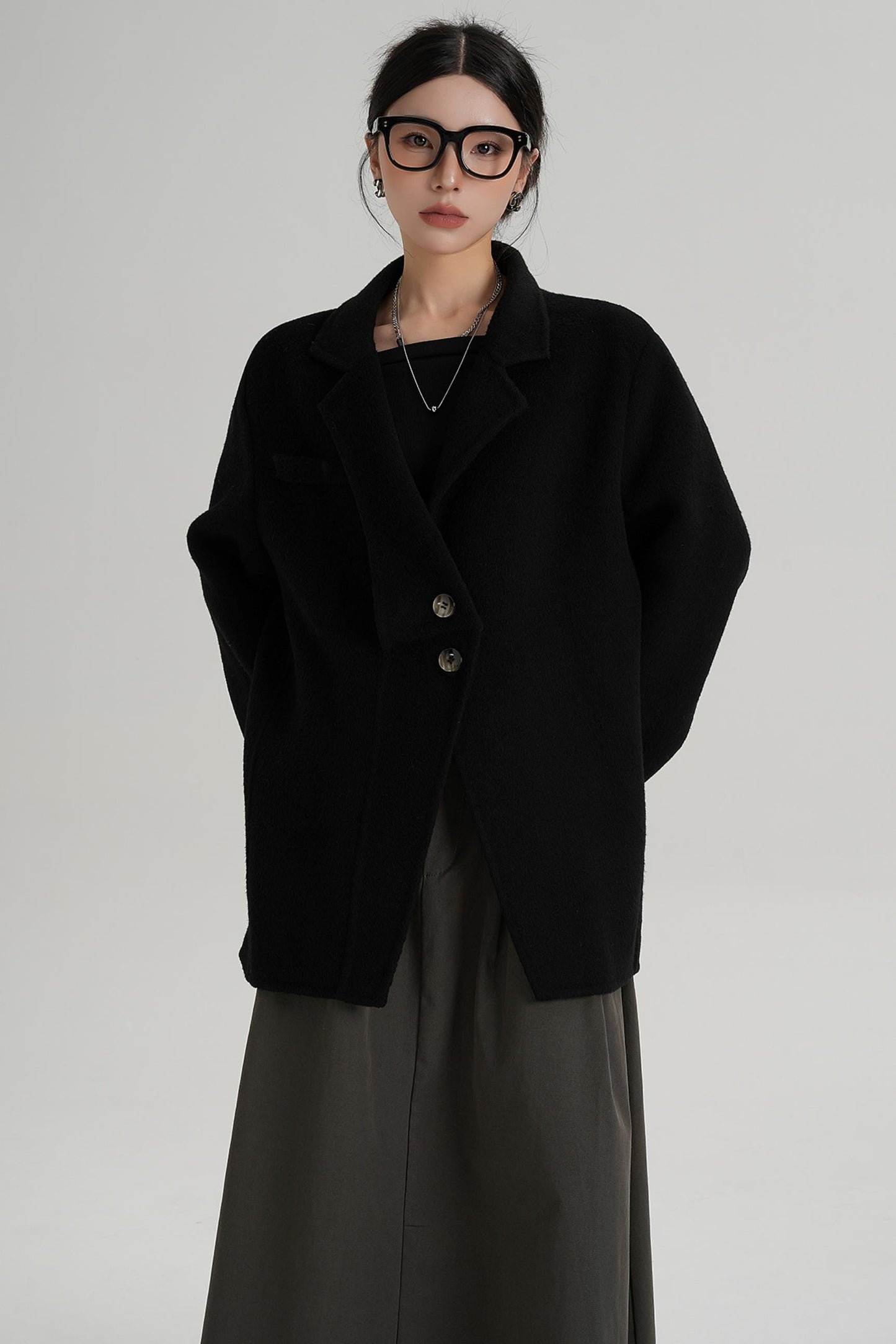 Black Woolen Jacket
