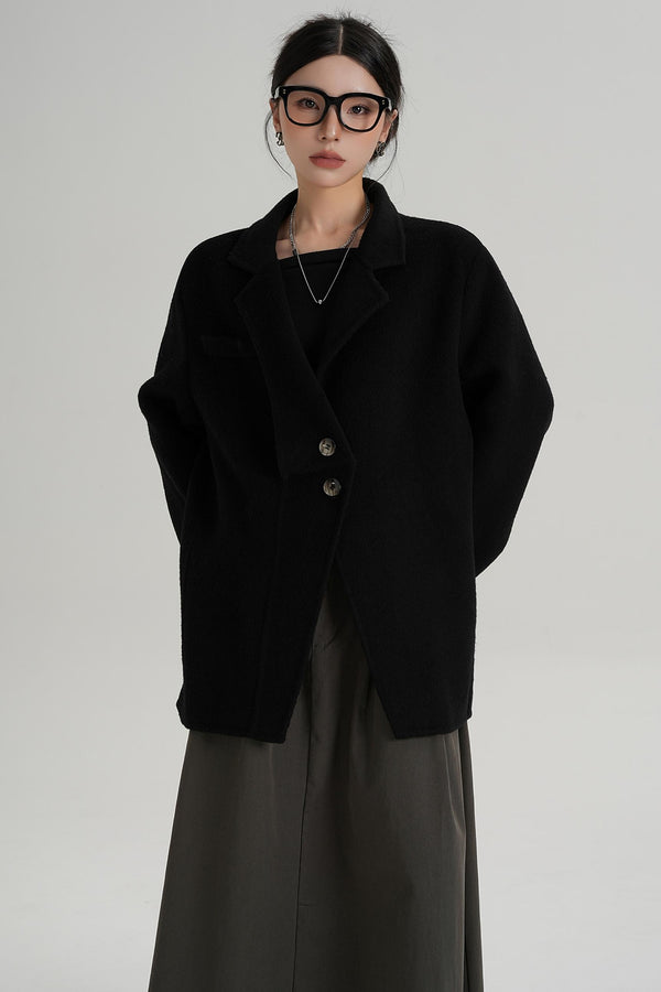 Black Woolen Jacket