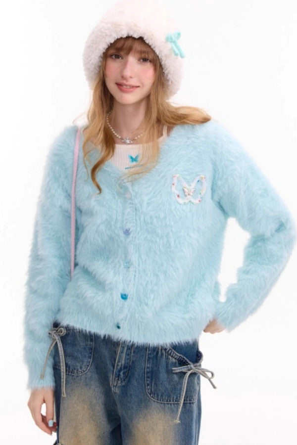 Butterfly Cardigan Sweater Jacket
