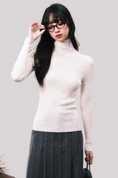 SEAMLESS INTEGRATED WOOL TOP