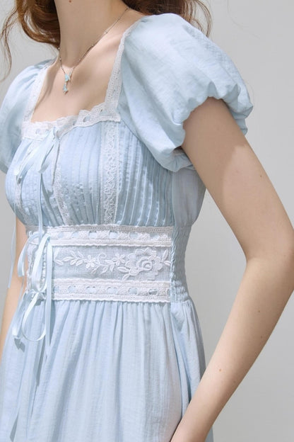 Patchwork A-Line Dress