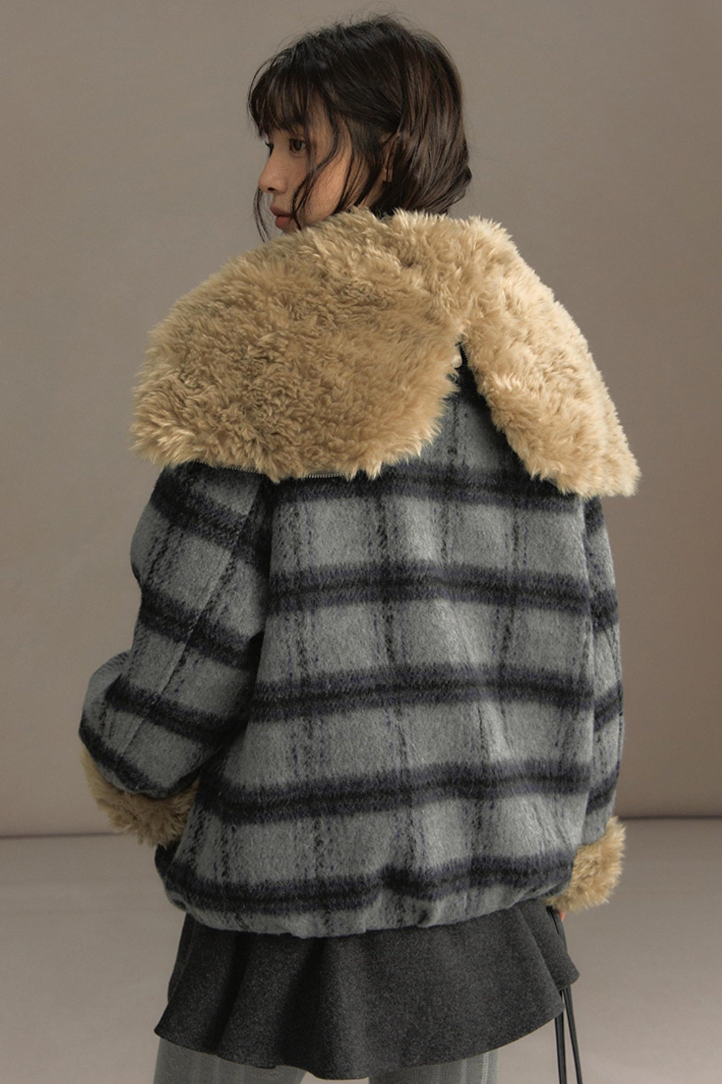 Sea Painter Navy Plaid Jacket