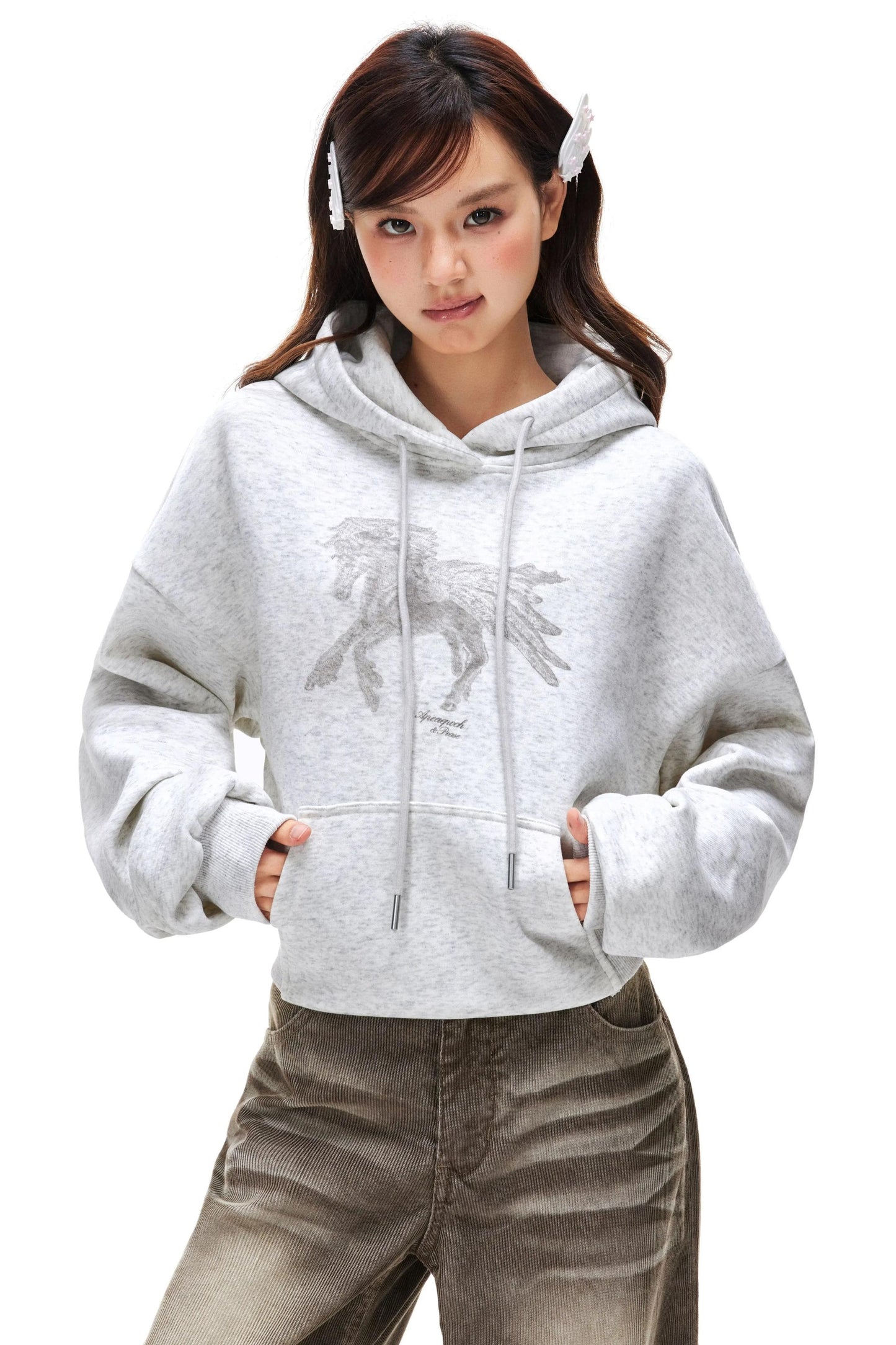 Lucky Little Pegasus Hooded Sweatshirt