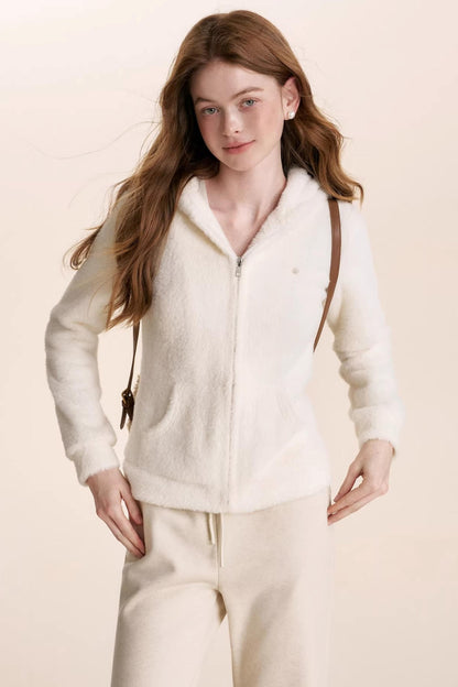 Bear Ear Velvet Jacket