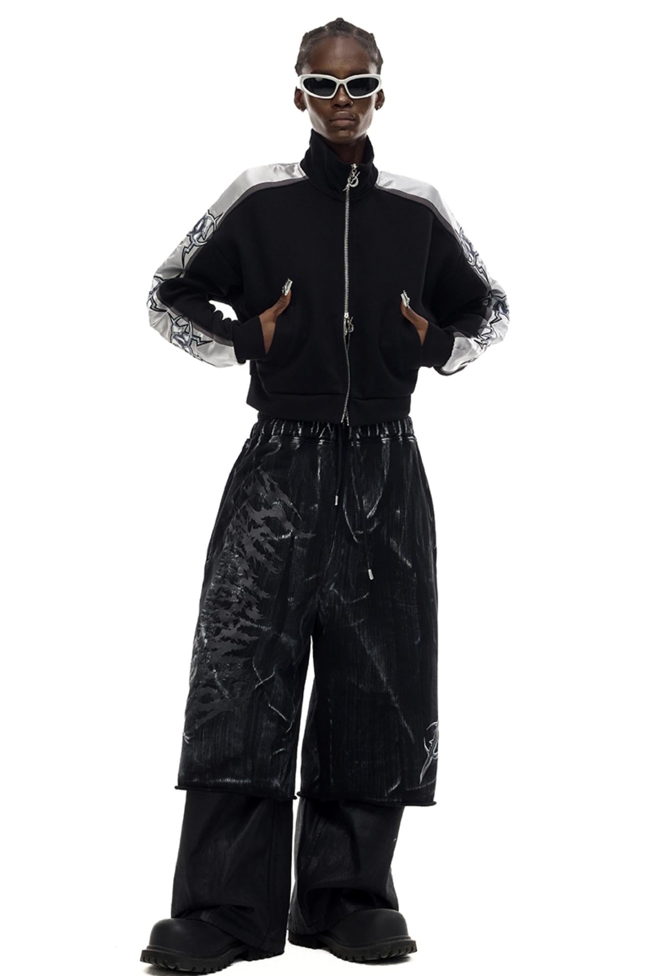 Electric Moon Loose Layered Pants