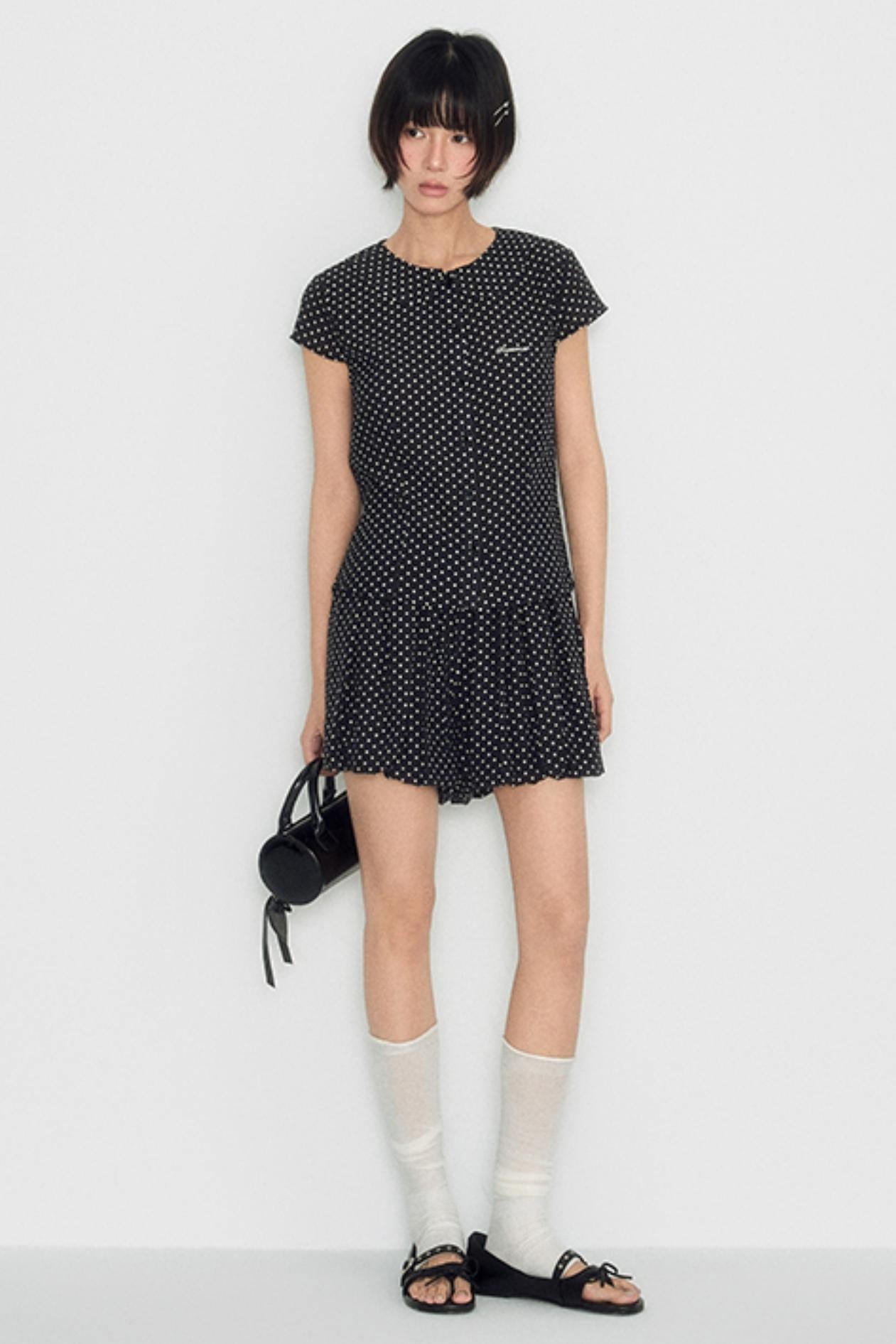 Nap Doll Collar Shirt Set-Up