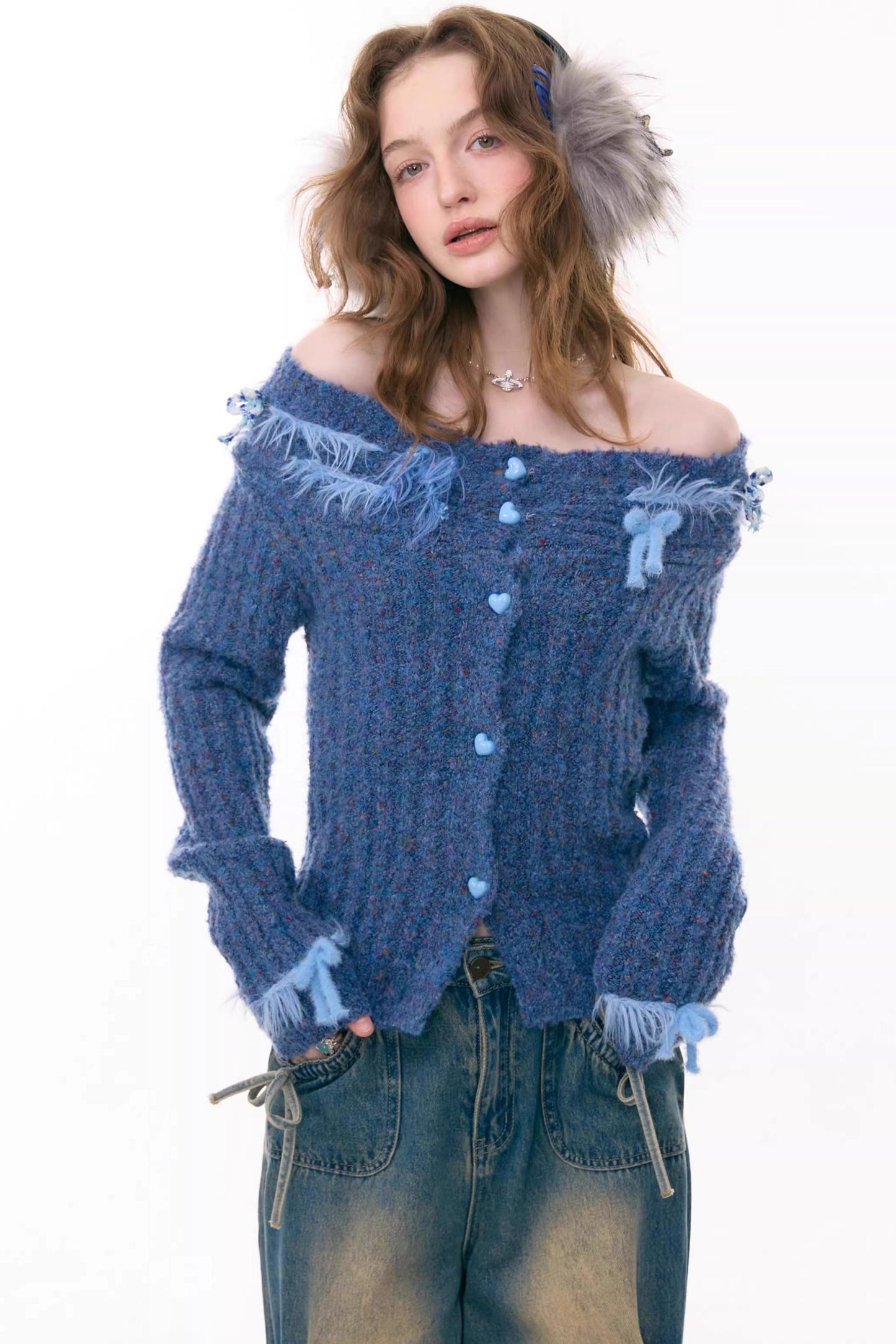 Mist Harbor Fleece Cardigan