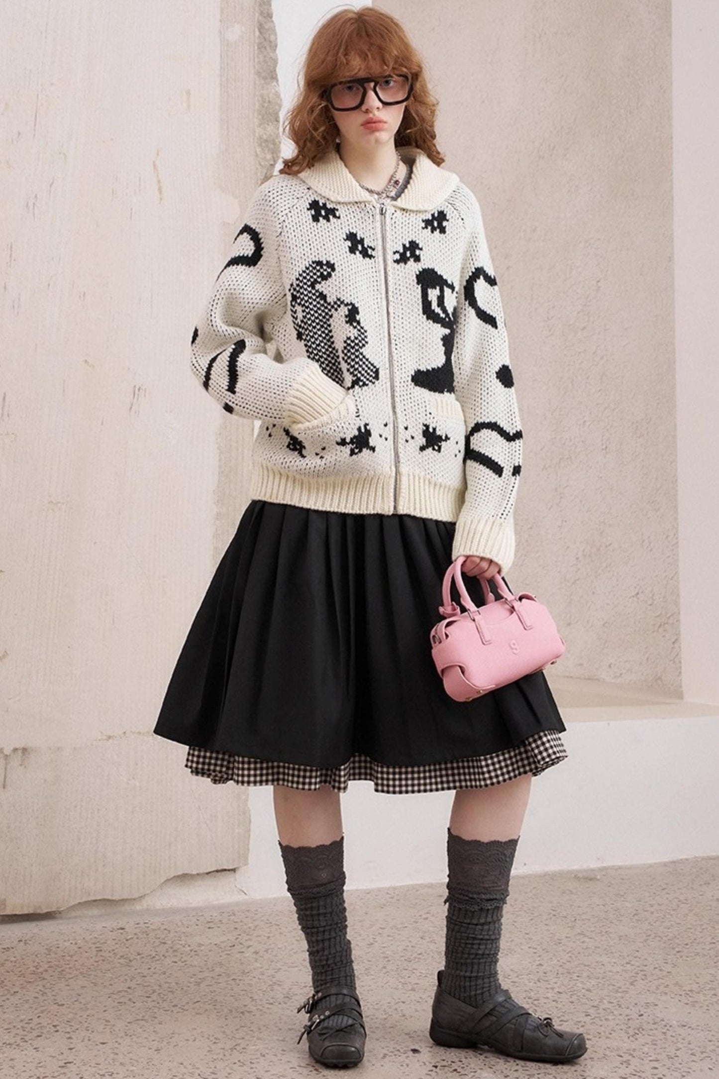 Warm Yarn Knitted Cardigan