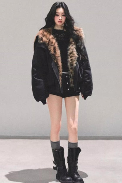 Plush Winter Padded Coat