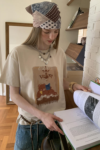 Fashion Personality Soft Bear T-Shirt