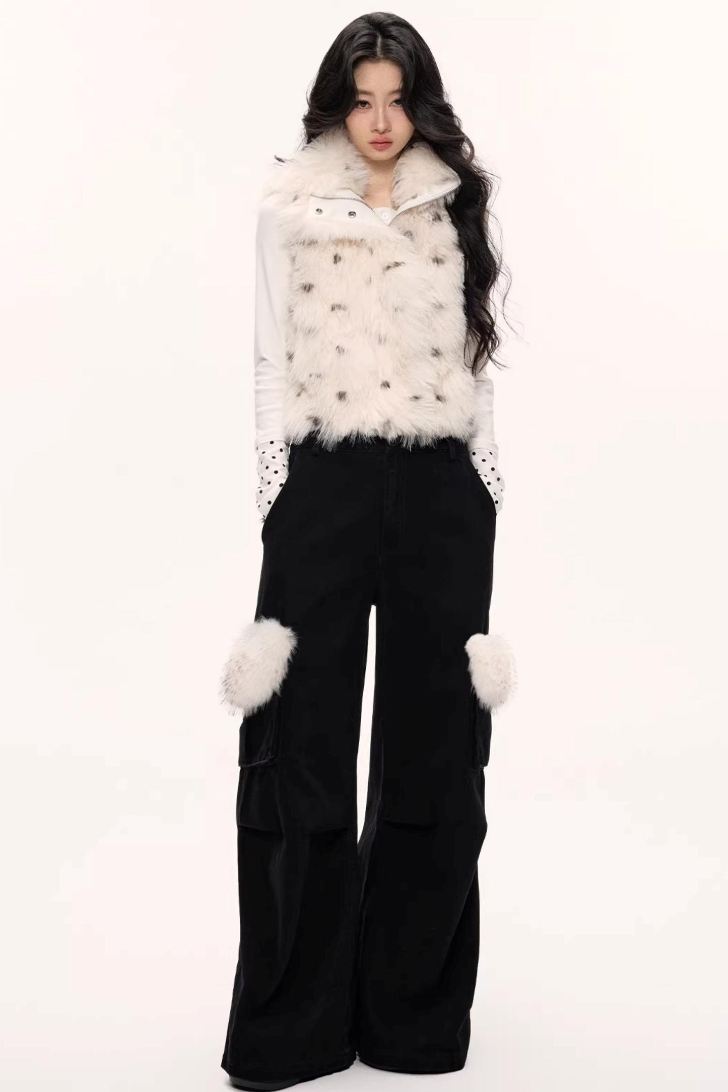 Dark Night Wide-Leg Pants