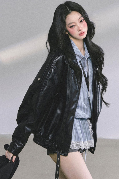 French Lace Stripe Shirt Set-Up