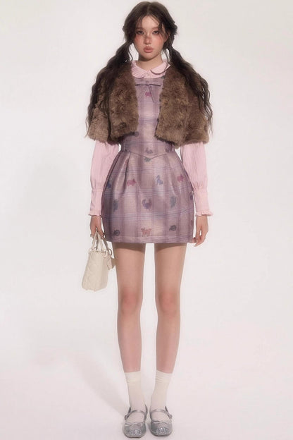 Fairy Tale A-Line Vest Dress Set-Up